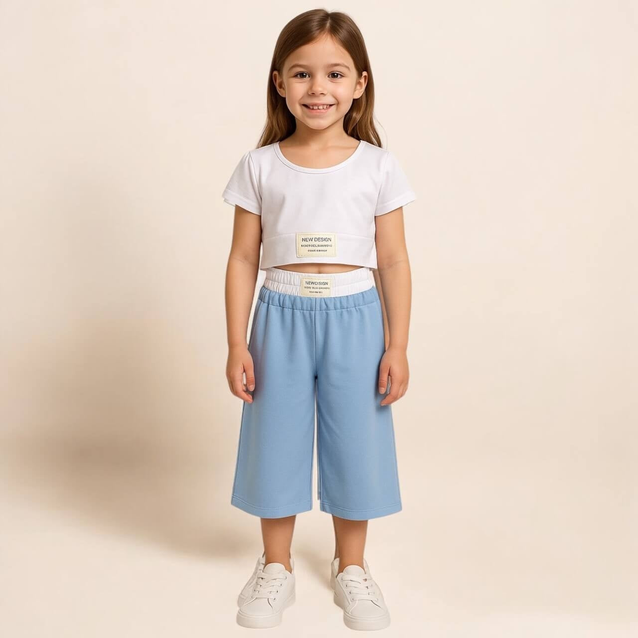 Tenue bébé fille en coton