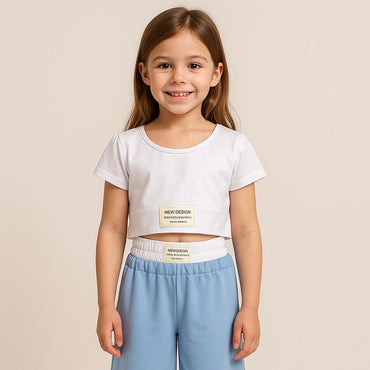 Tenue bébé fille en coton
