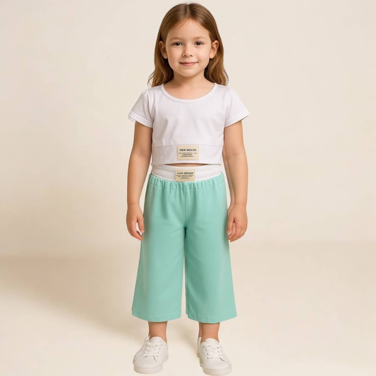 Tenue bébé fille en coton