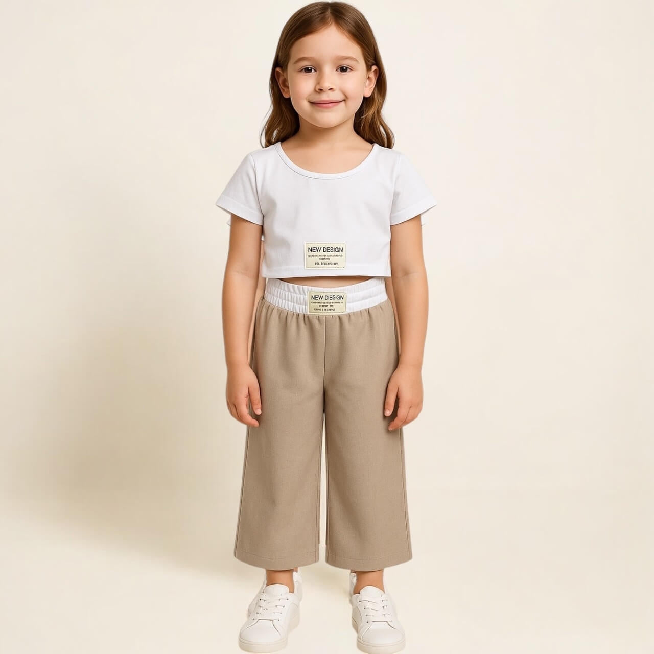 Tenue bébé fille en coton