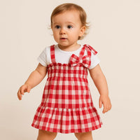 Robe en coton pour bébé fille