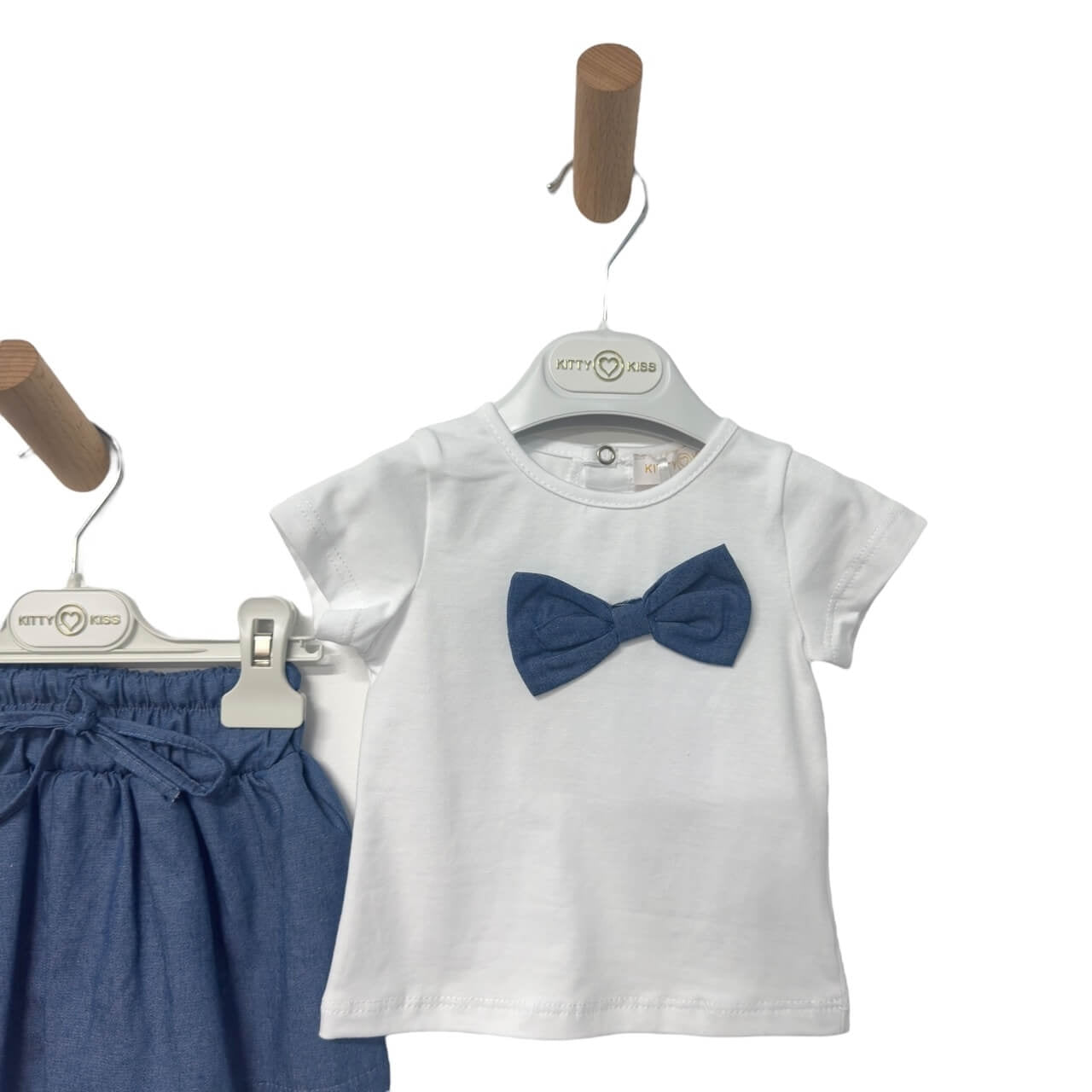 Tenue en coton pour bébé fille