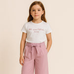 Tenue bébé fille en coton