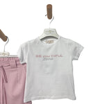 Tenue bébé fille en coton