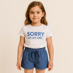Tenue bébé fille en coton