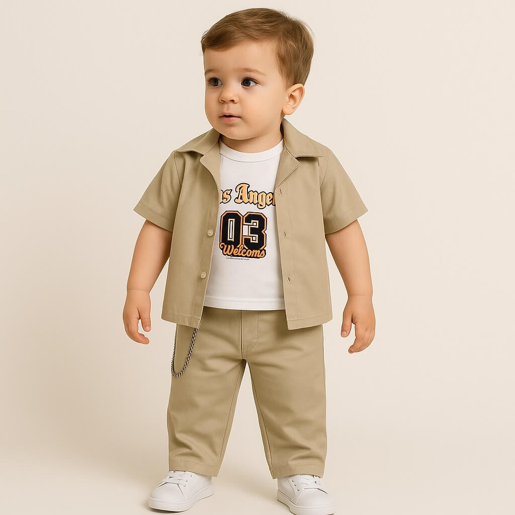 Ensemble en coton pour nouveau-né