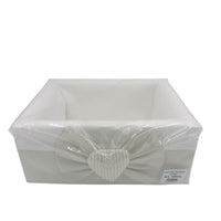 Cesta Nascita – Con Fiocco e Cuore Ricamato