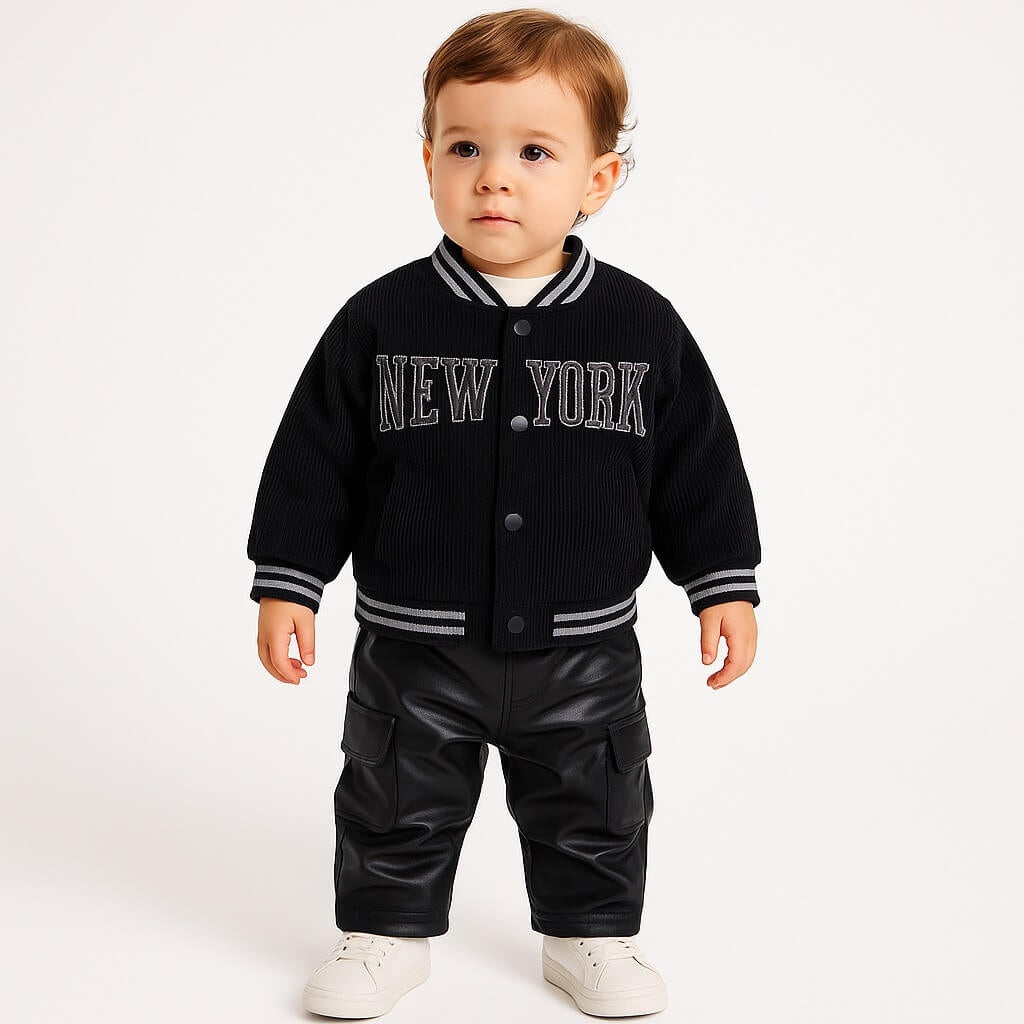 Ensemble bébé 3 pièces avec veste