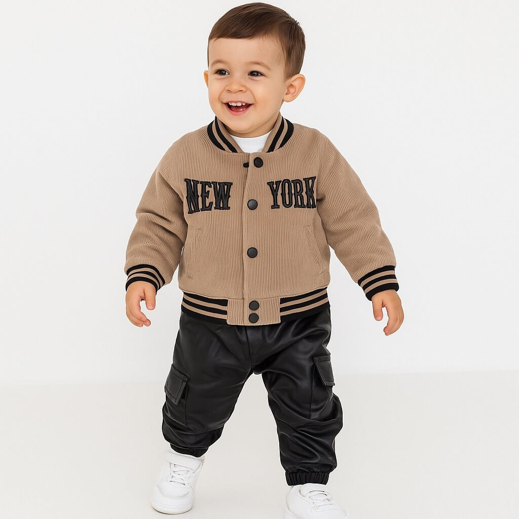 Ensemble bébé 3 pièces avec veste