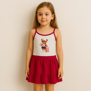 Abito Bimba in cotone