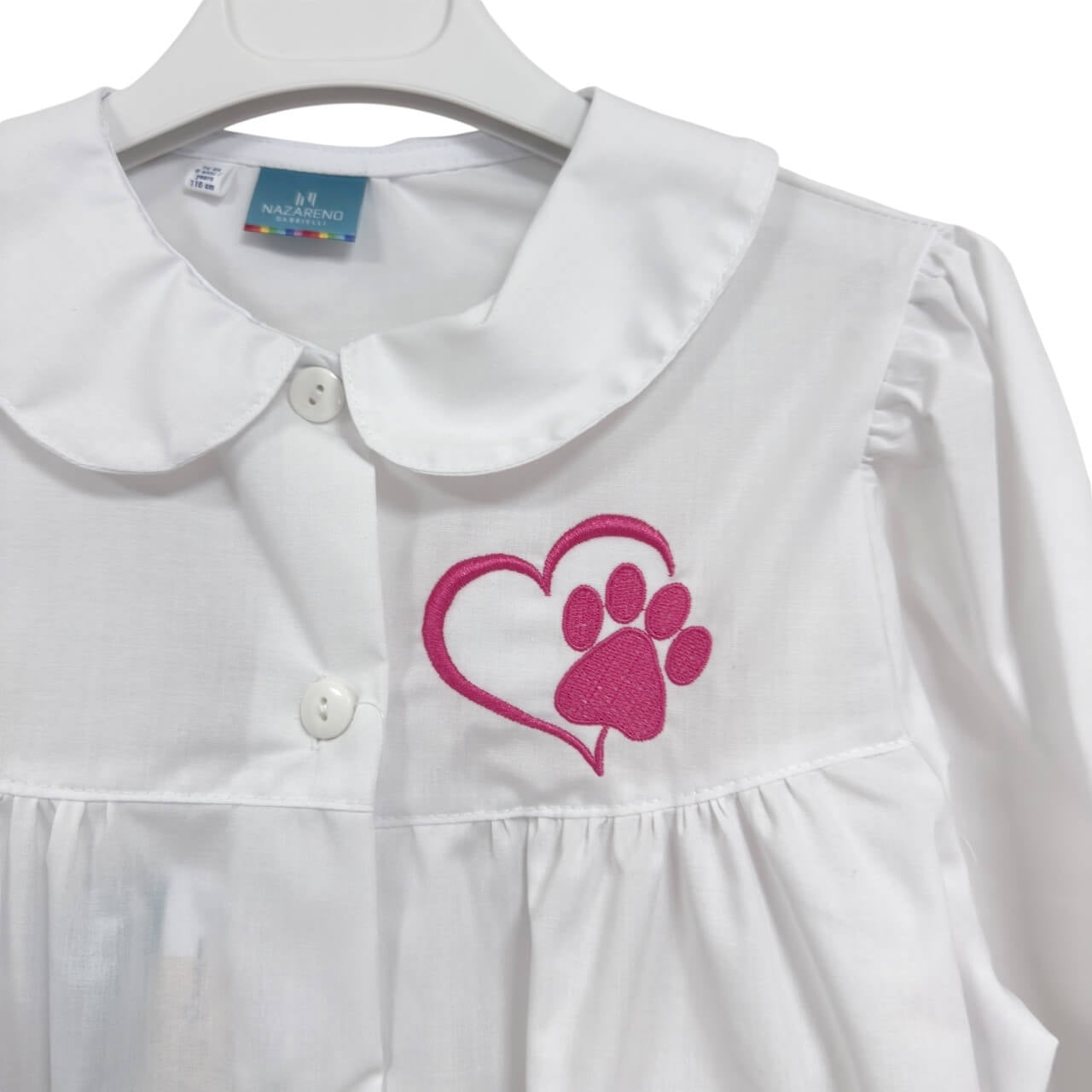 Grembiule scuola Elementare Bianco Bimba