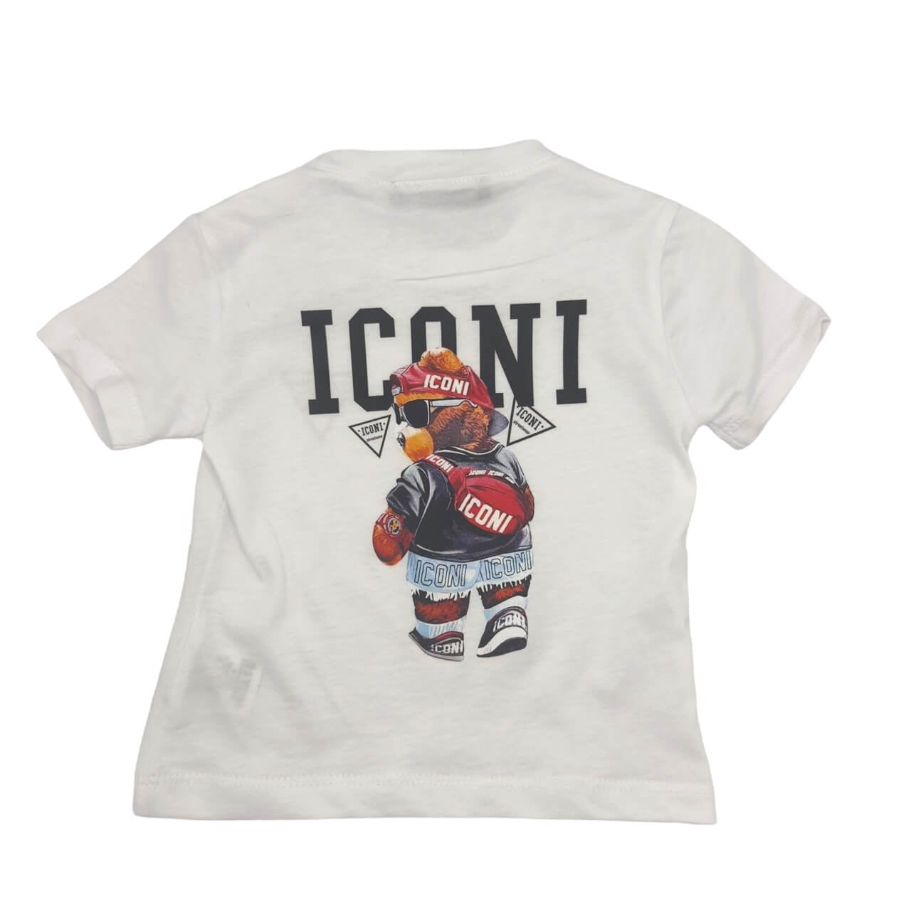 T-shirt  retro stampato neonato