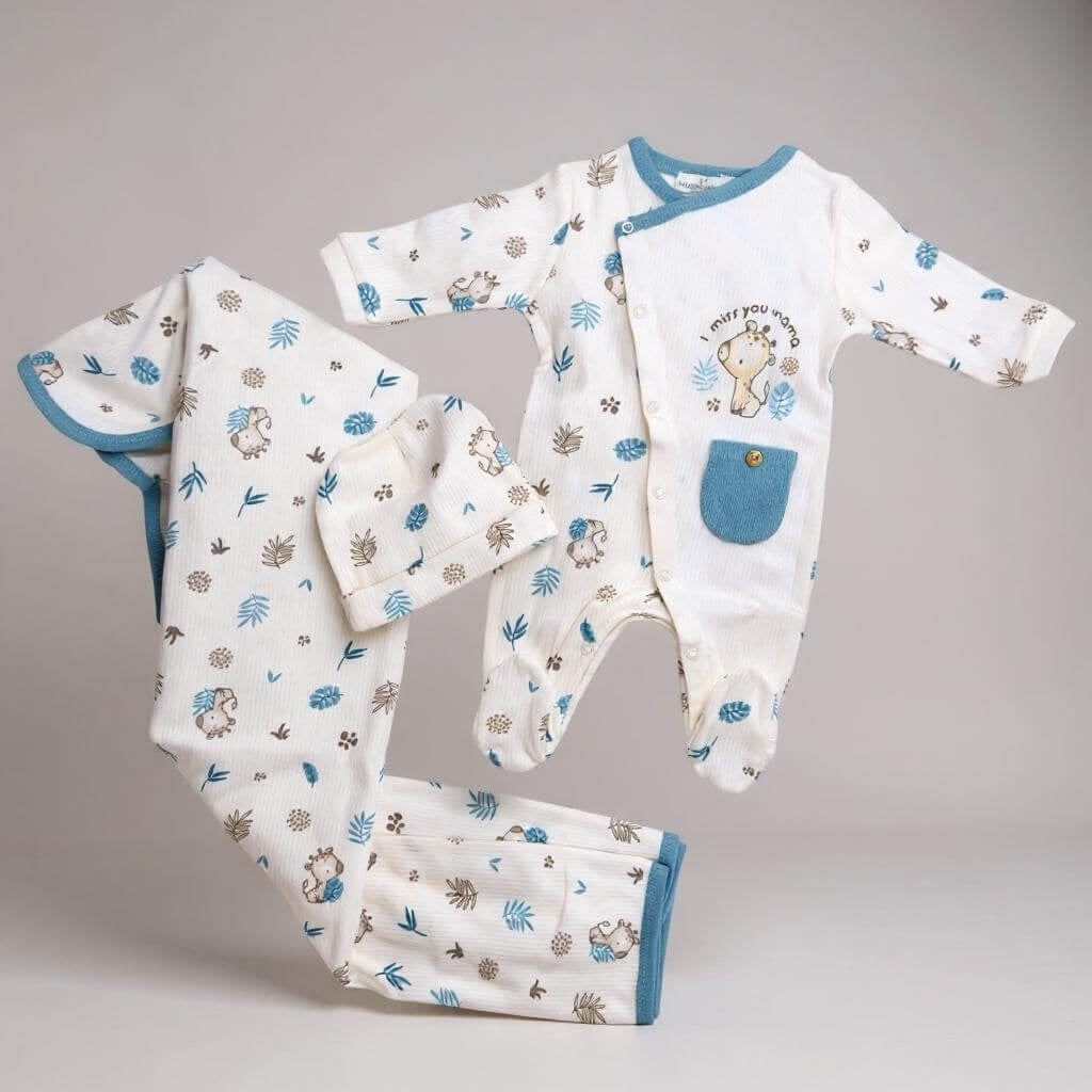 Set 3 pezzi in Caldo Cotone Nazareno Gabrielli