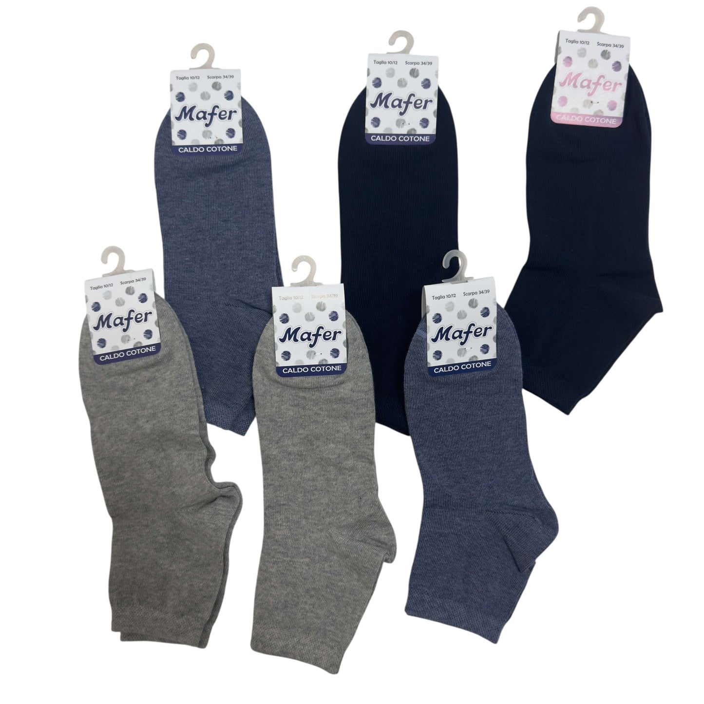 3 chaussettes bébé chaudes en coton