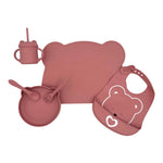 Set Pappa da 5 Pezzi in Silicone