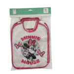 6 Bavette Grandi Minnie Disney Con Molla Plastificata