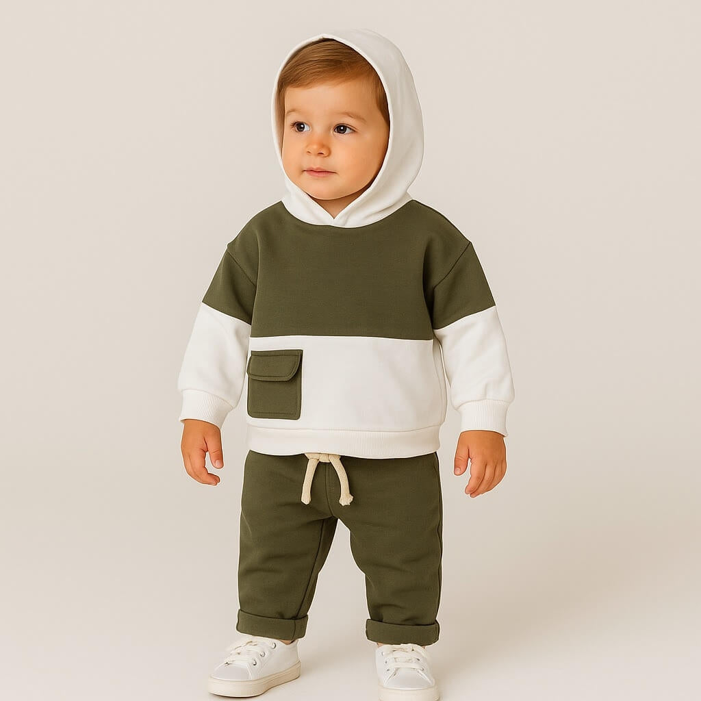 Tuta Tascone Cotone Neonato