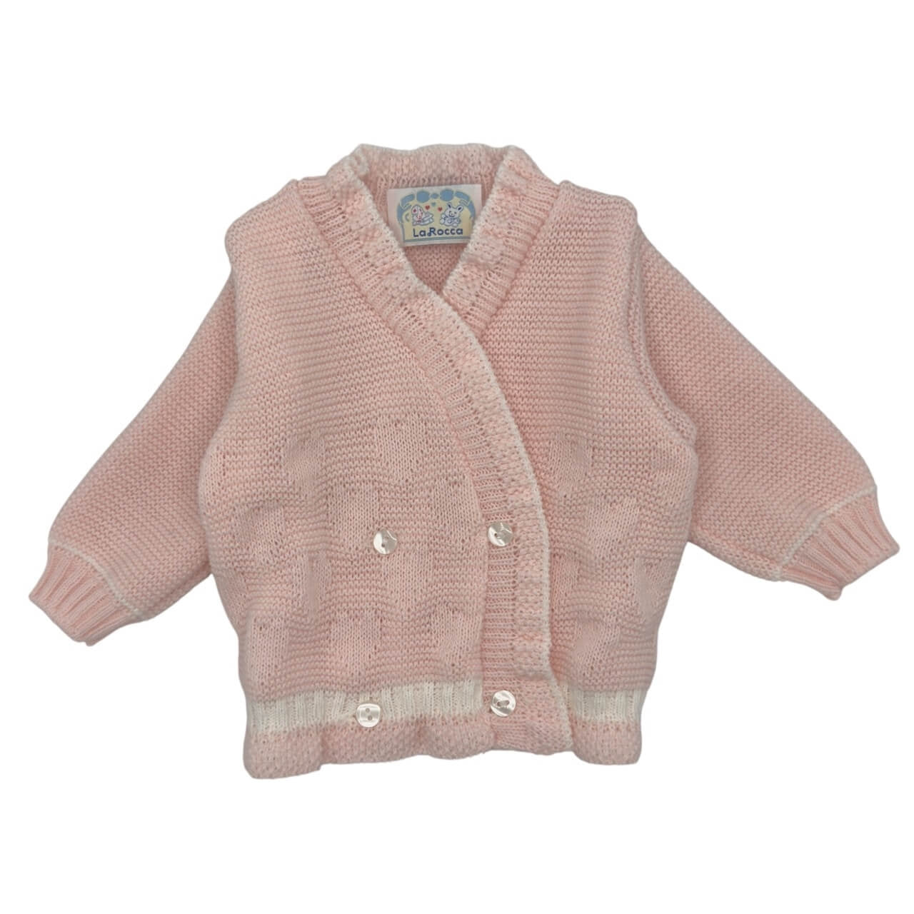 Pull en laine mélangée 0/6 mois