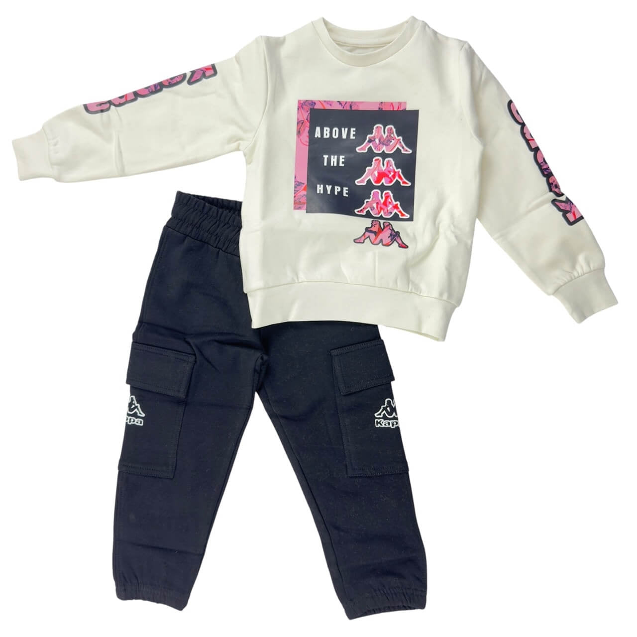 Tuta Felpata Kappa Bimba