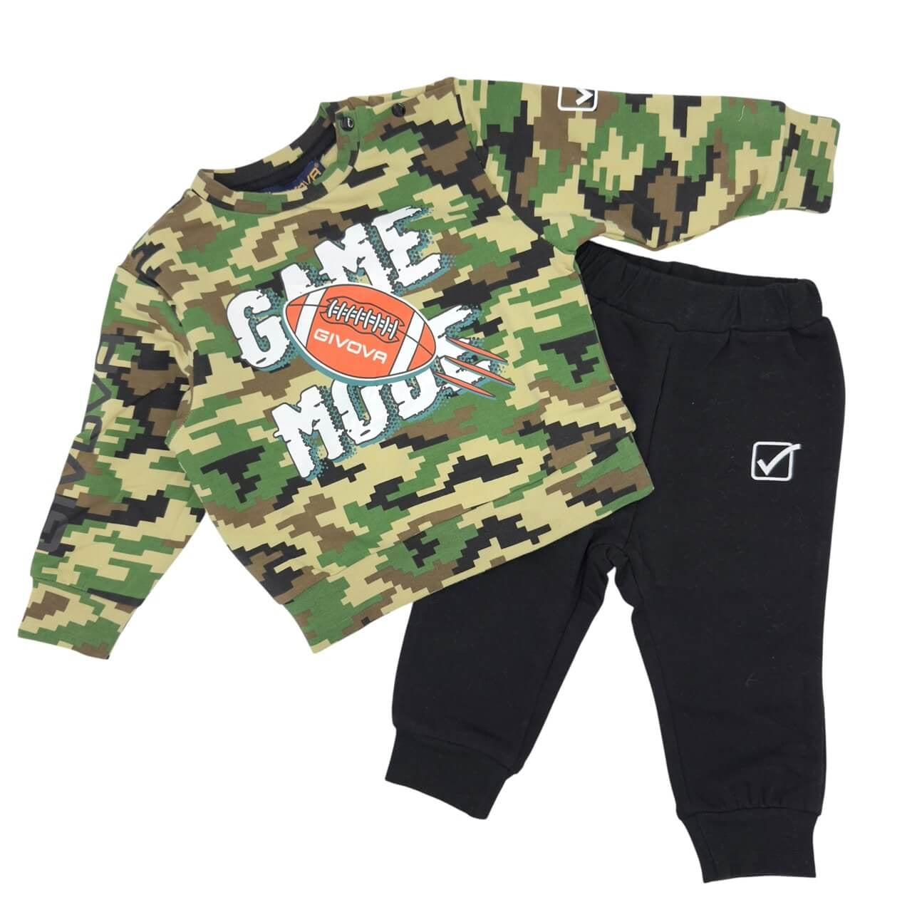 Tuta Felpata Givova Neonato