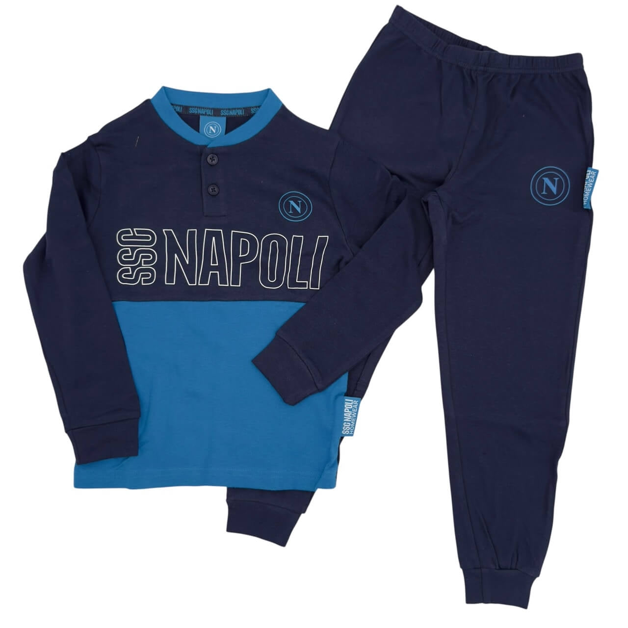 Pigiama Bambino SSC Napoli in Caldo Cotone