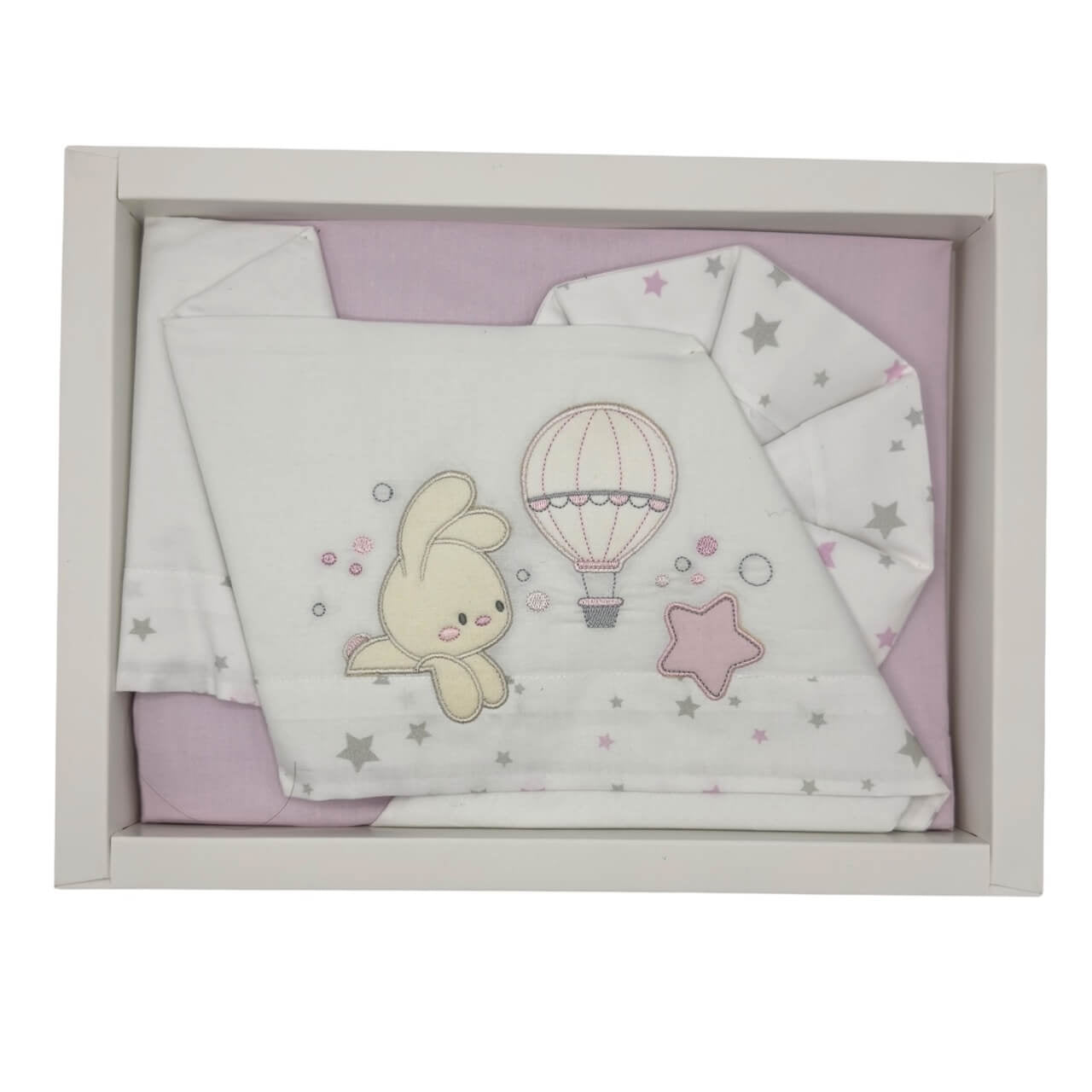 Completo Lettino Bruco Bruco 100% Cotone