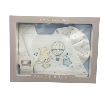 Completo Lettino Bruco Bruco 100% Cotone