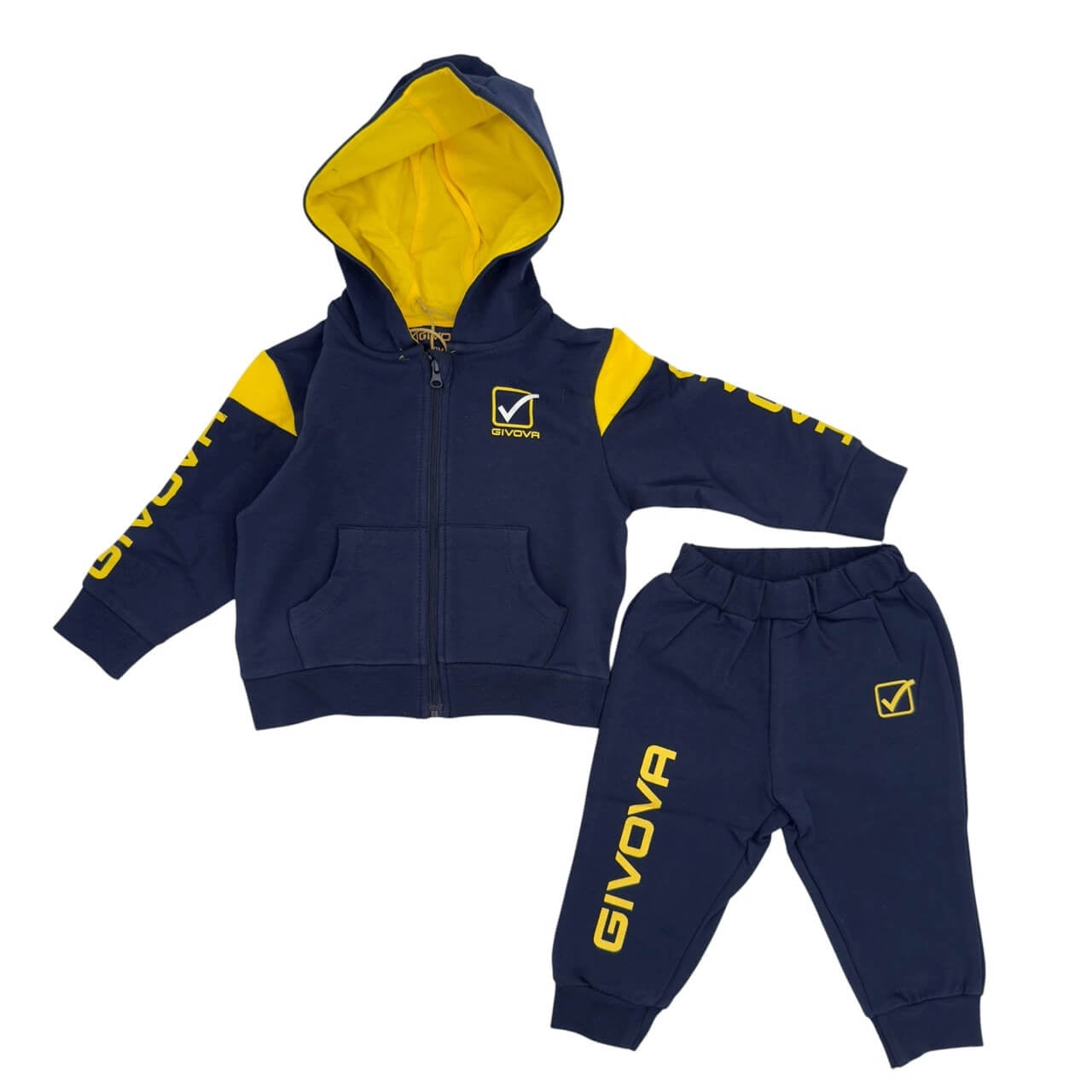 Tuta Felpata Givova Neonato