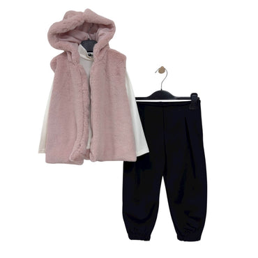 Completo Bimba Con Pelliccia