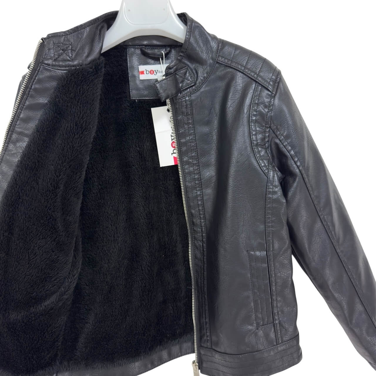 Giubbotto in Ecopelle Bimbo