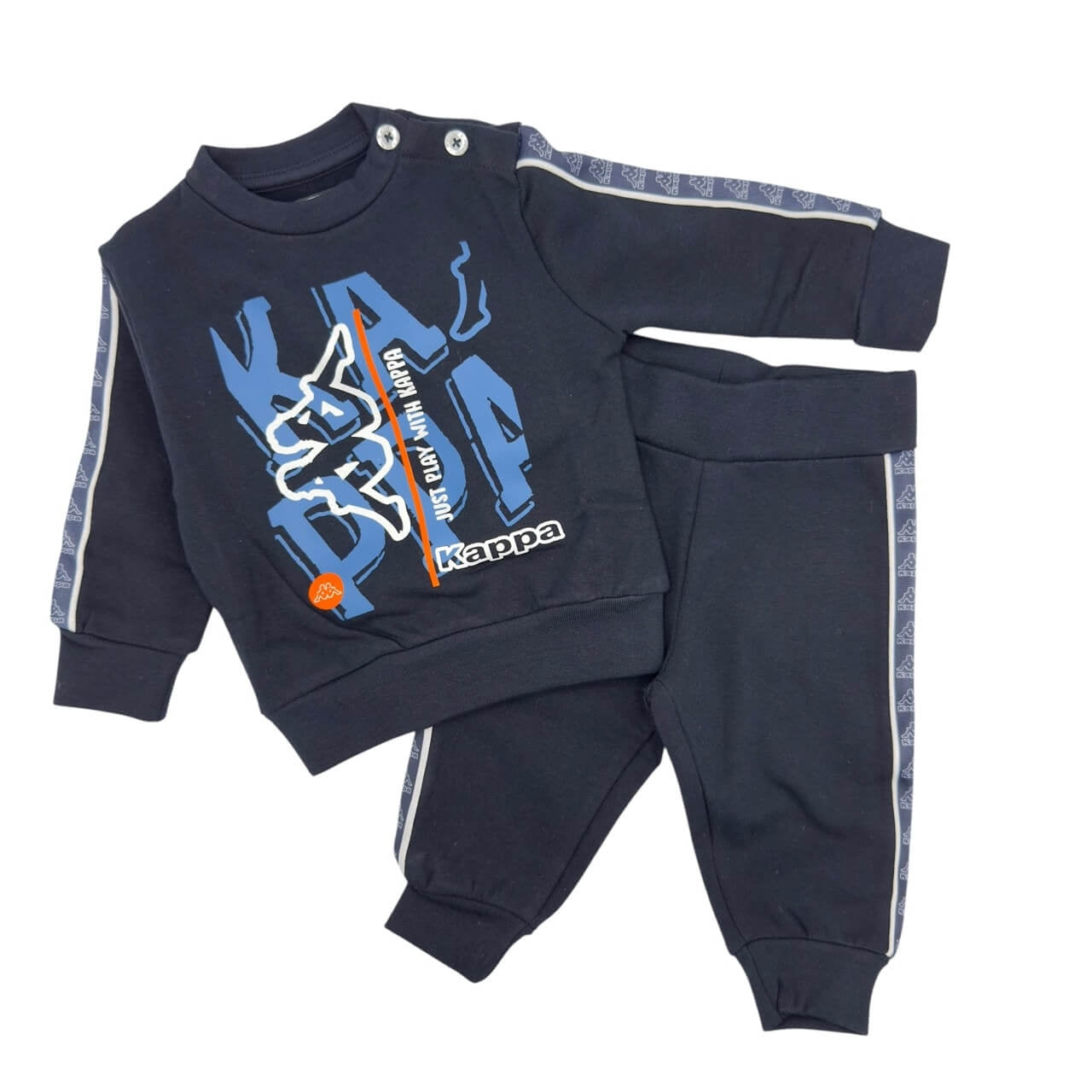 Tuta Felpata Kappa Neonato