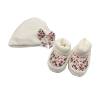 Set Cappello + Scarpe in ciniglia Ellepi