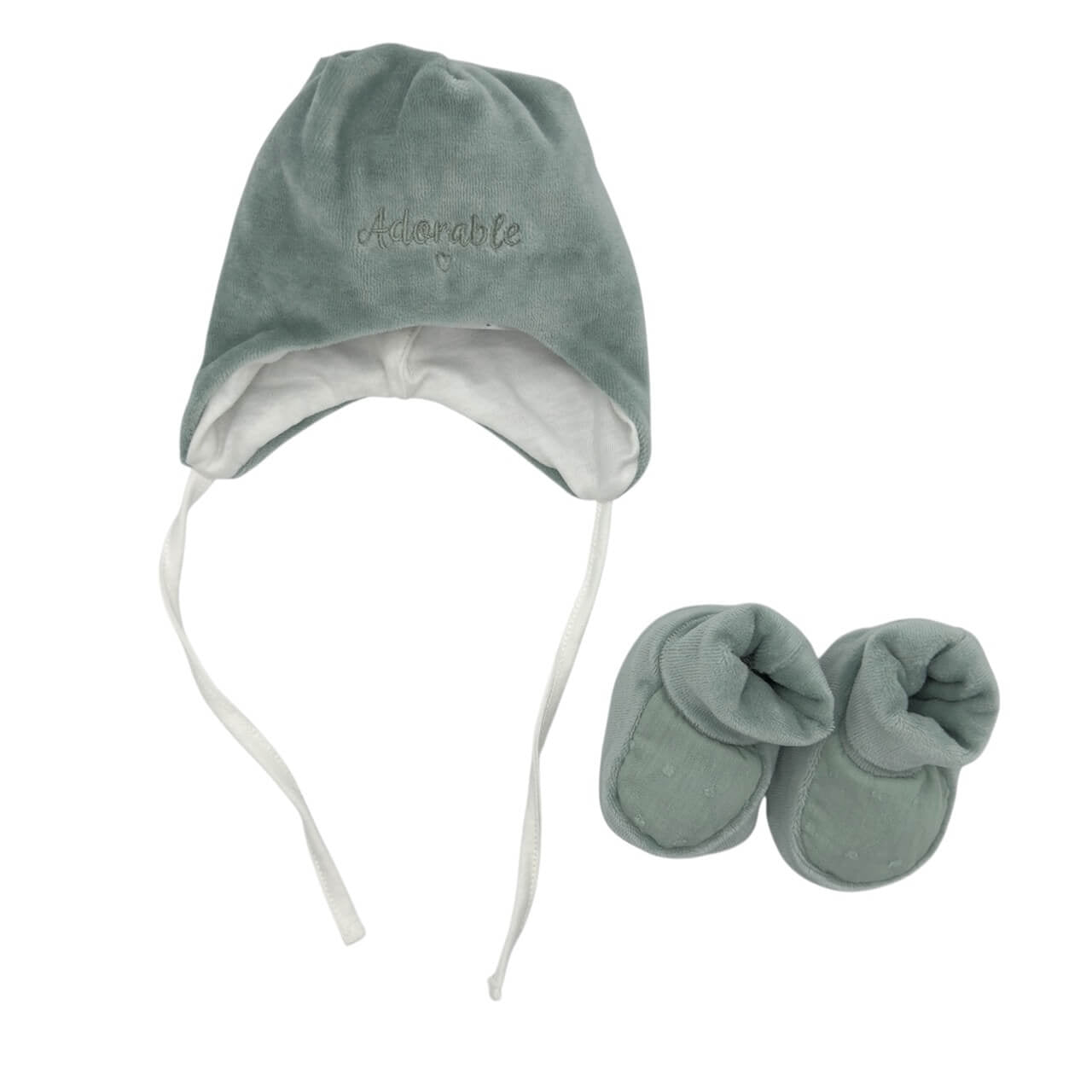 Set Cappello + Scarpe in ciniglia Ellepi