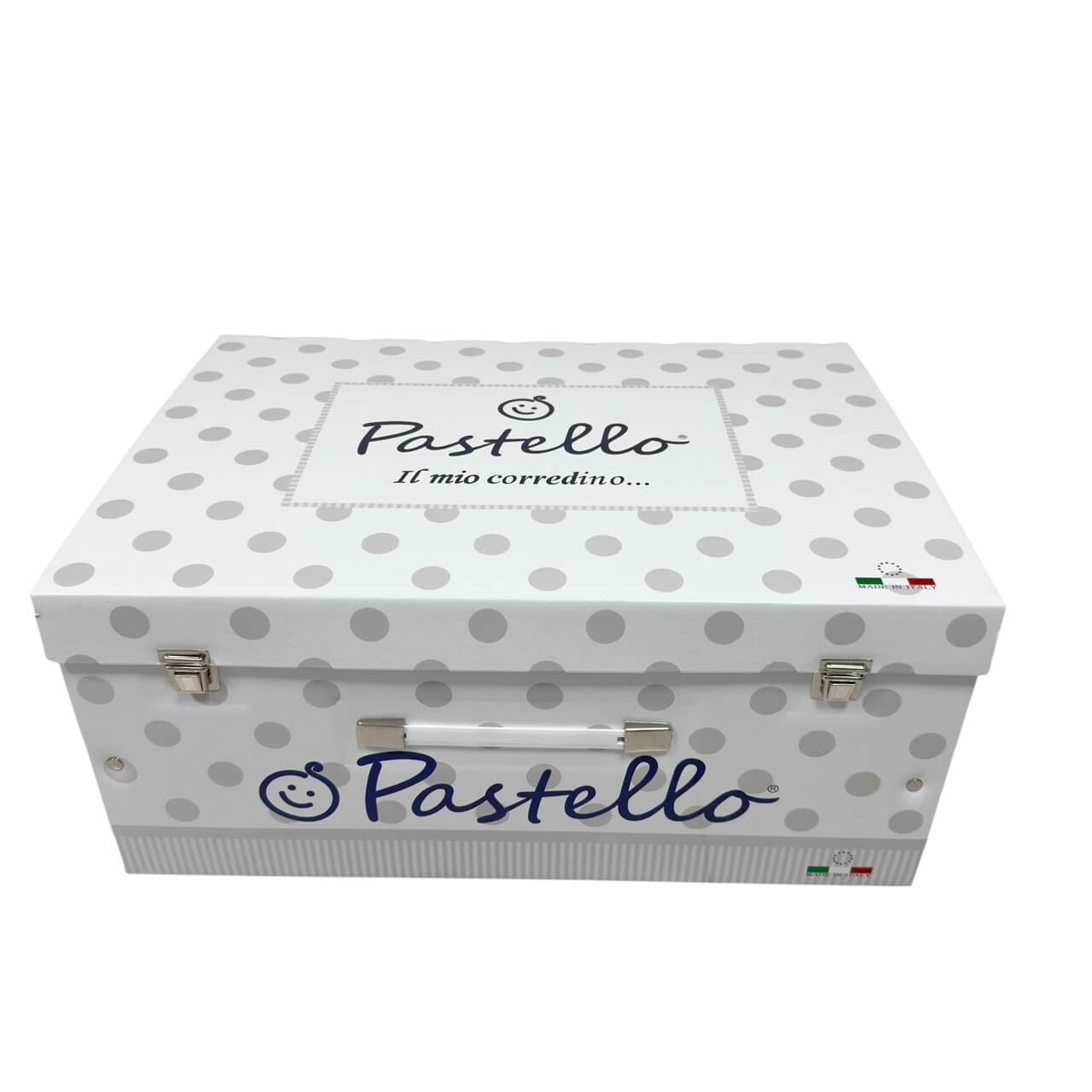 Completo trapunta lettino con lenzuola e paracolpi Pastello