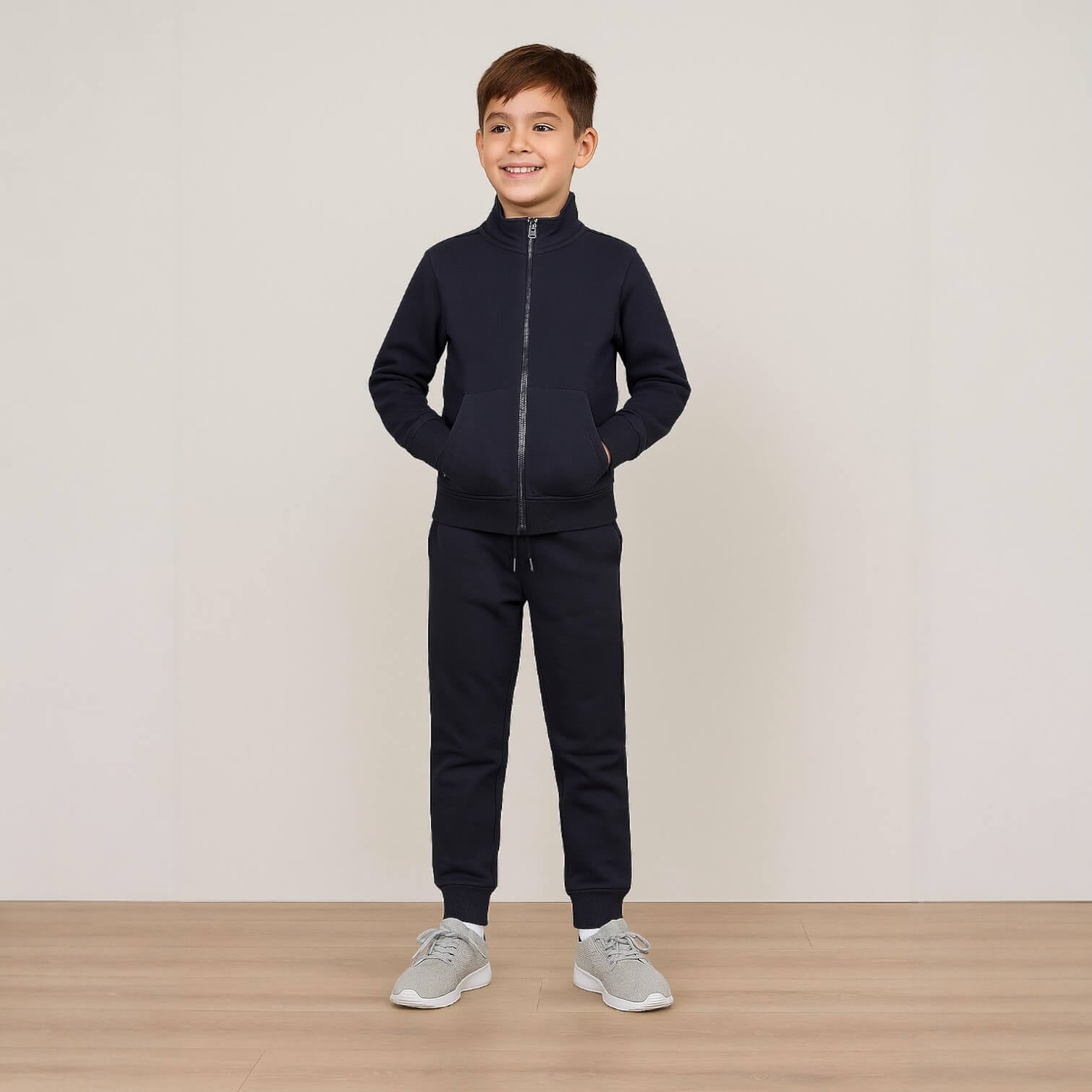 Tuta Blu Felpata Scolastica