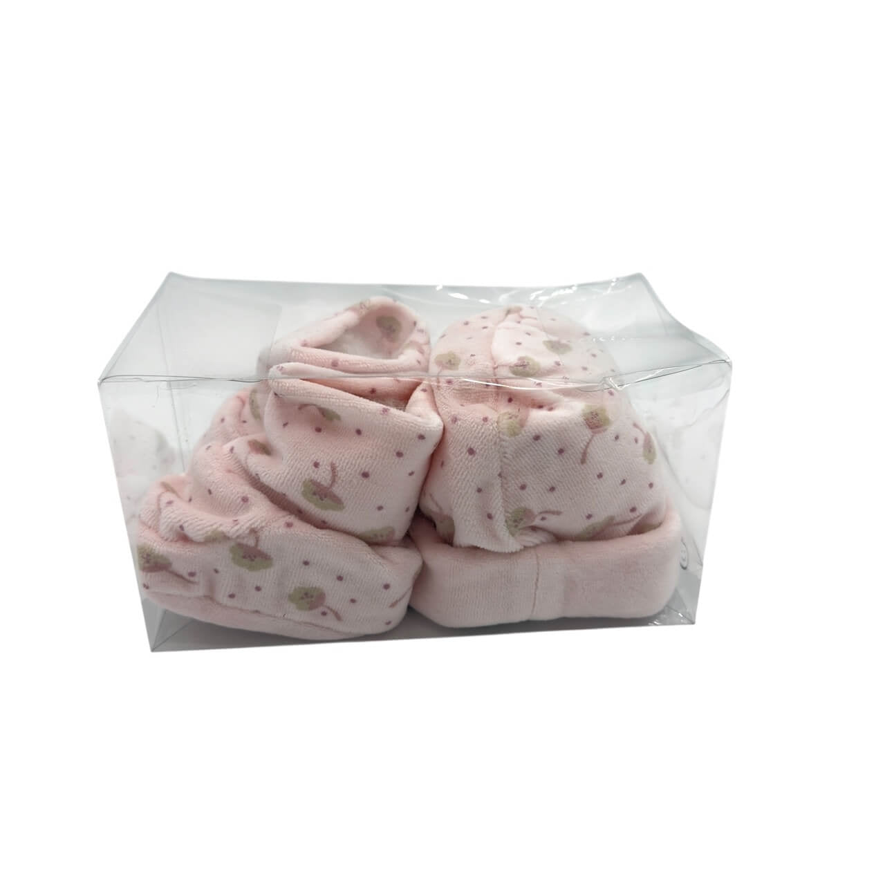 Set Cappello + Scarpe in ciniglia Pastello 0/3 Mesi