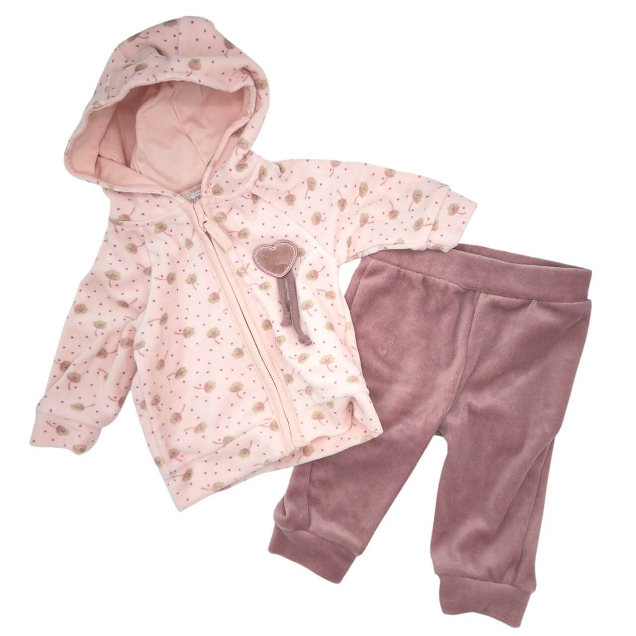 Tuta Neonata Pastello Ciniglia