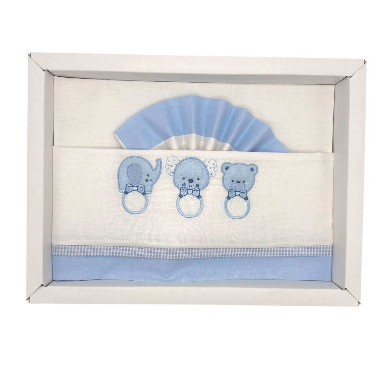 Completo Culla/Lettino Pastello 100% Cotone