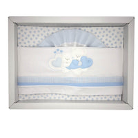 Completo Carrozzina Pastello 100% Cotone