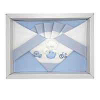 Completo Carrozzina Pastello 100% Cotone