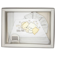 Completo Lettino Bruco Bruco 100% Cotone