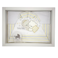 Completo Carrozzina Bruco Bruco 100% Cotone