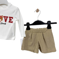 Completo Neonata Felpato