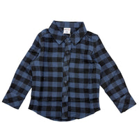 Camicia Neonato Flanella