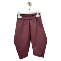 Pantalone in ecopoelle Ballon Neonata