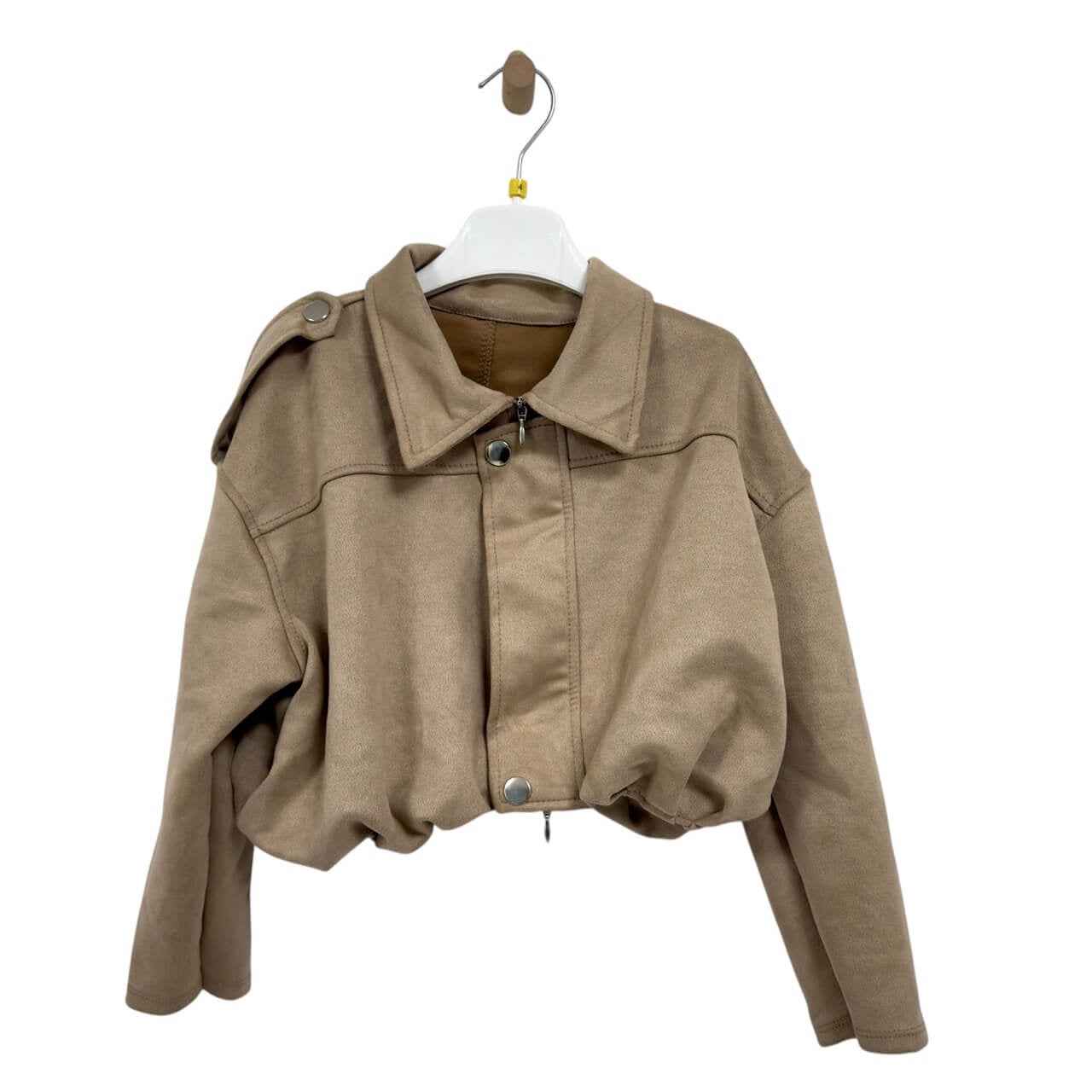 Felpa/Giubbotto Bimba Camoscio