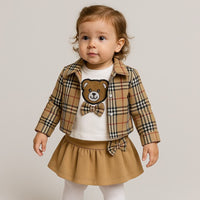 Completo 3 pezzi neonata Nikka Nature