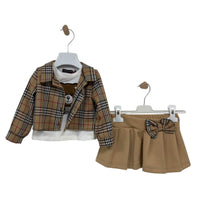 Completo 3 pezzi neonata Nikka Nature