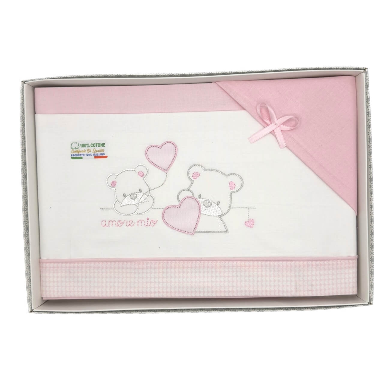 Completo Carrozzina Batuffolini 100% Cotone