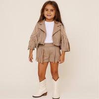 Completo Bimba Invernale Camoscio